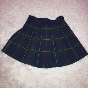 Plaid Skirt
